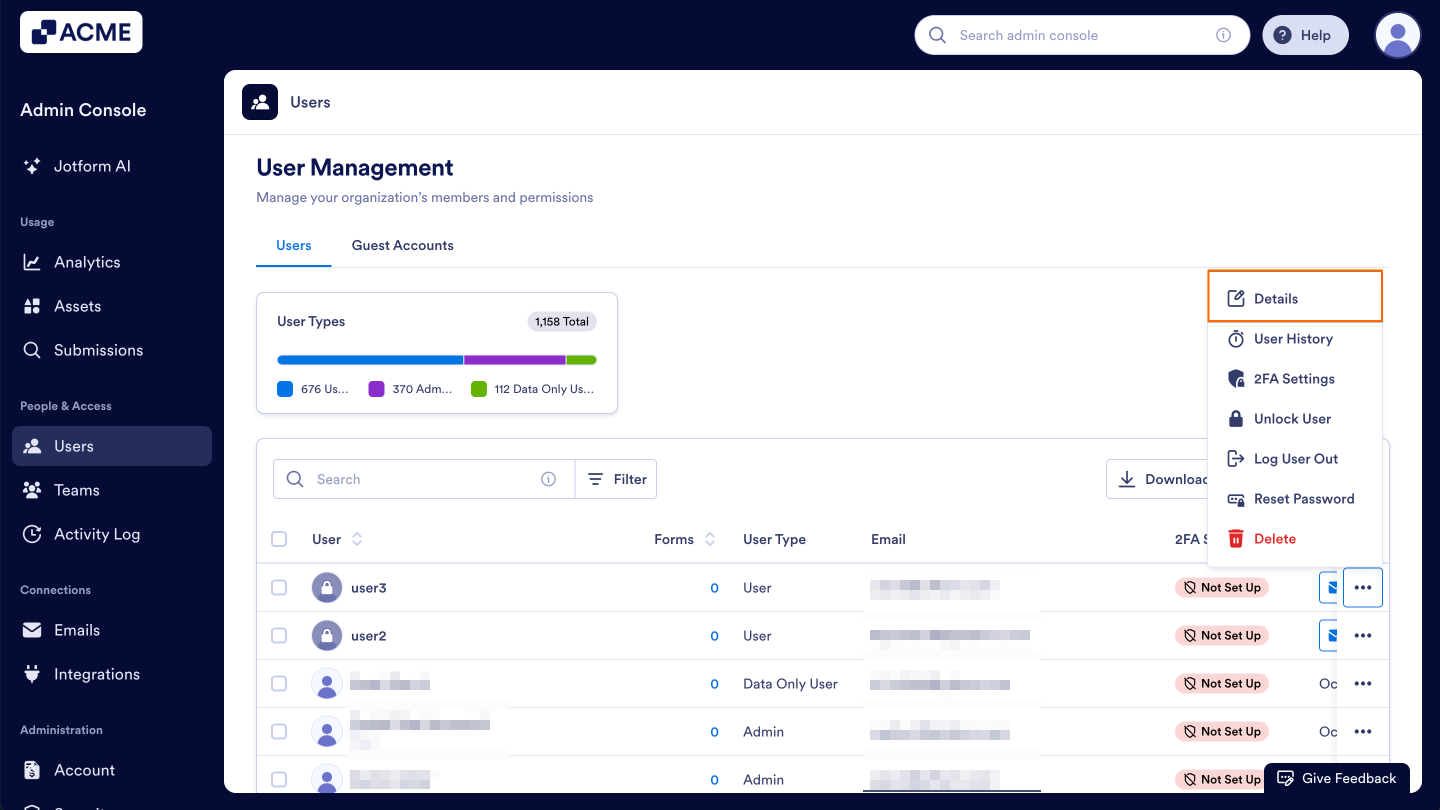 How to Unlock Users in the Organization from the Admin Console Image-9