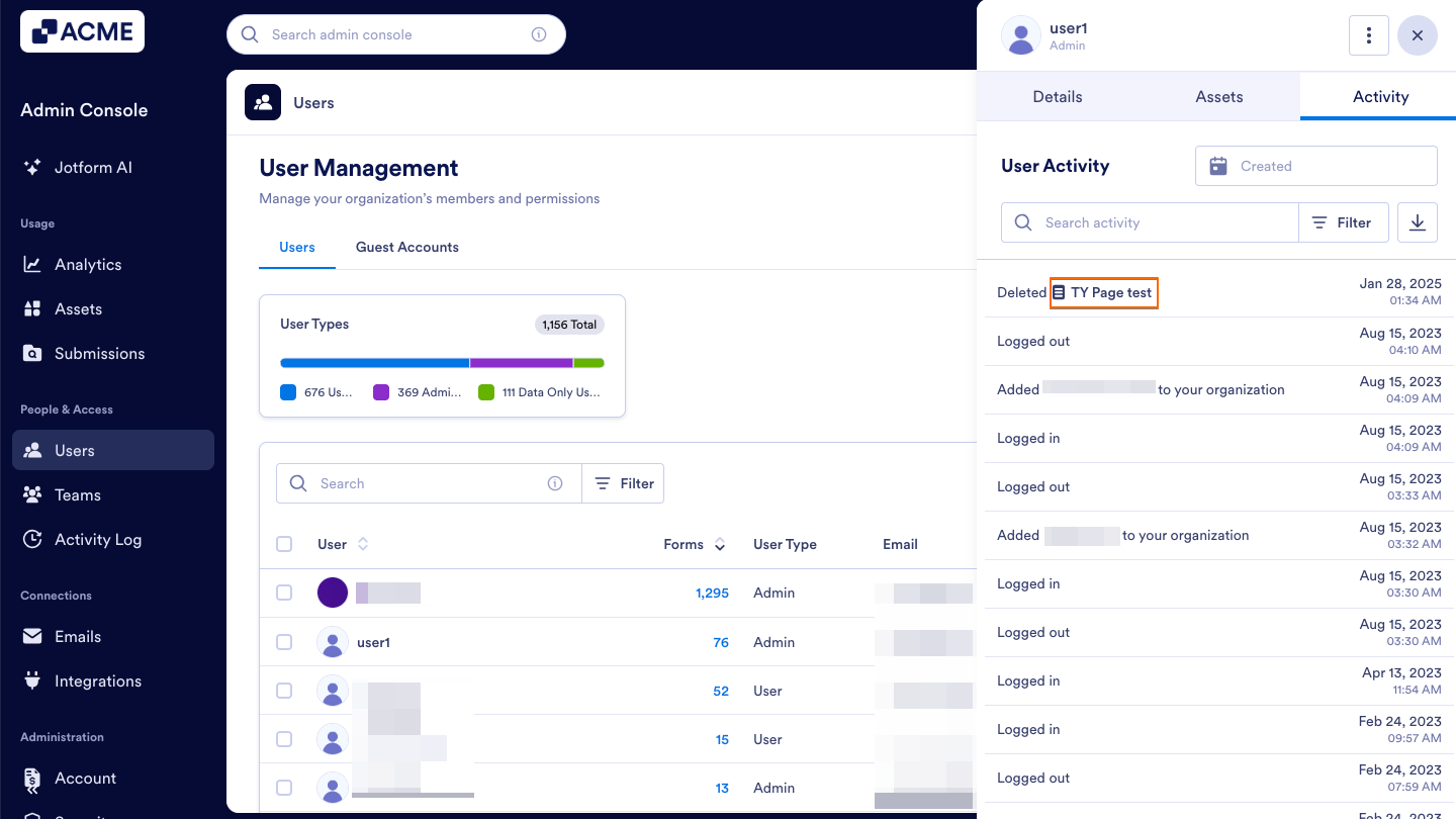 How to View Individual User Activities in Your Organization from the Admin Console Image-19