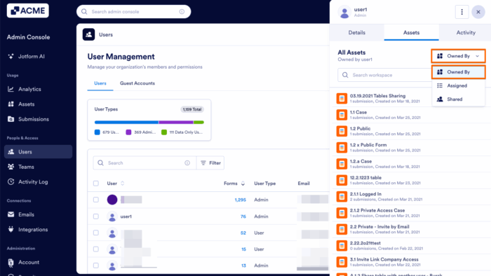 How to View User-Owned Assets in Your Organization from the Admin Console Image-12