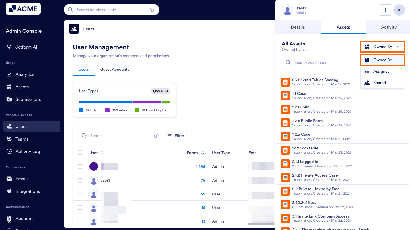 How to View User-Owned Assets in Your Organization from the Admin Console Image-12