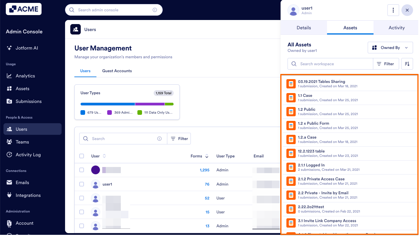 How to View User-Owned Assets in Your Organization from the Admin Console Image-13