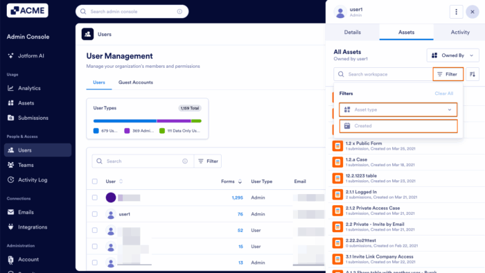 How to View User-Owned Assets in Your Organization from the Admin Console Image-15