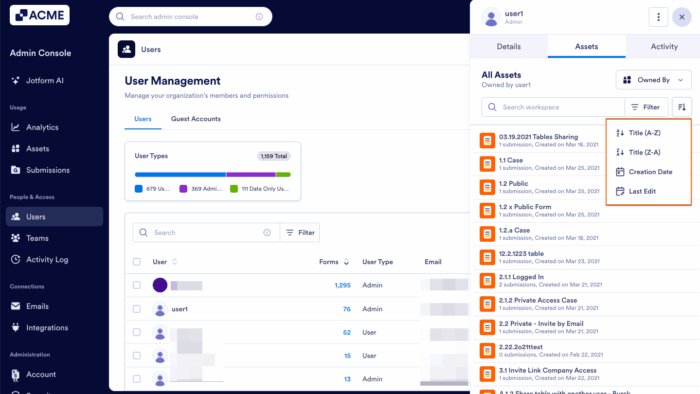 How to View User-Owned Assets in Your Organization from the Admin Console Image-17