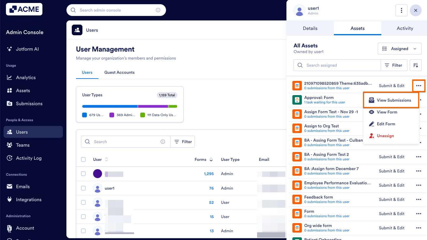 How to View and Manage Assigned Assets in Your Organization from the Admin Console Image-14