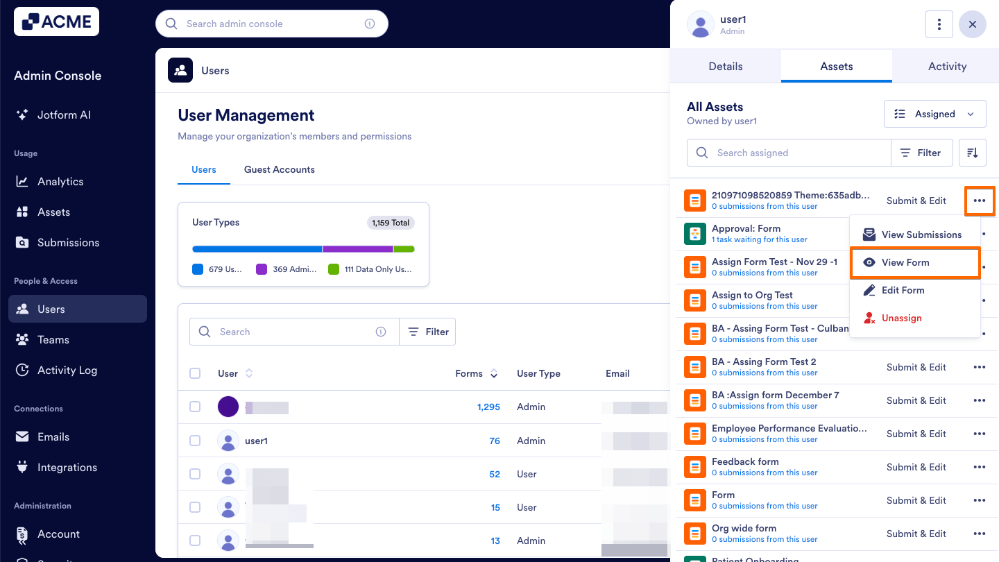 How to View and Manage Assigned Assets in Your Organization from the Admin Console Image-15