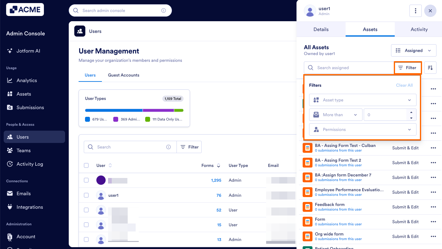 How to View and Manage Assigned Assets in Your Organization from the Admin Console Image-18