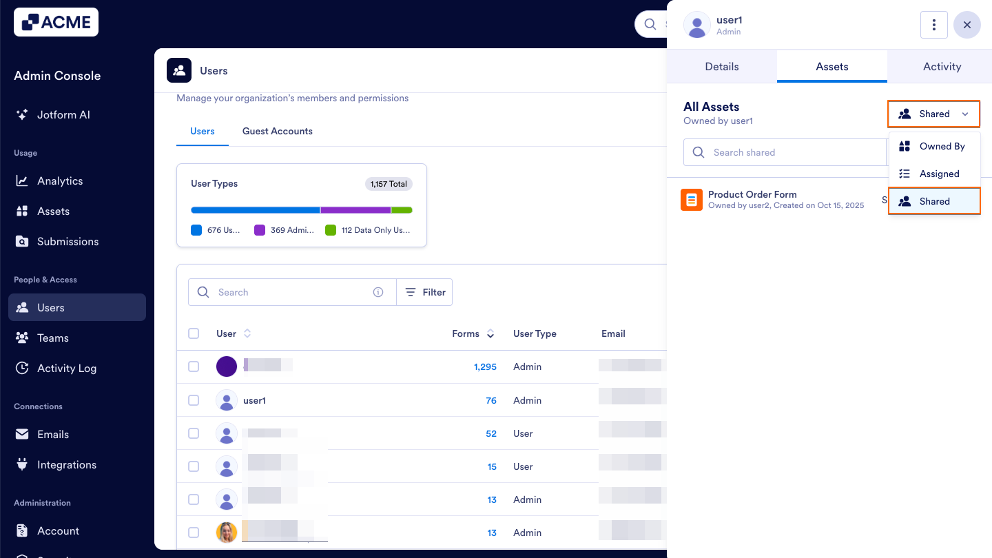 How to View and Manage Shared Assets in Your Organization from the Admin Console Image-6