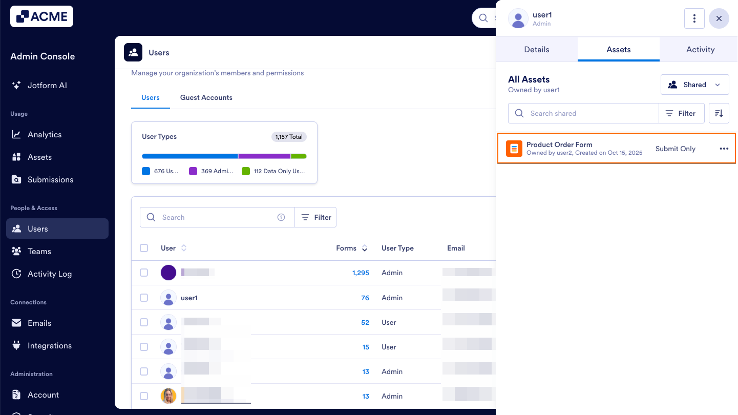 How to View and Manage Shared Assets in Your Organization from the Admin Console Image-7