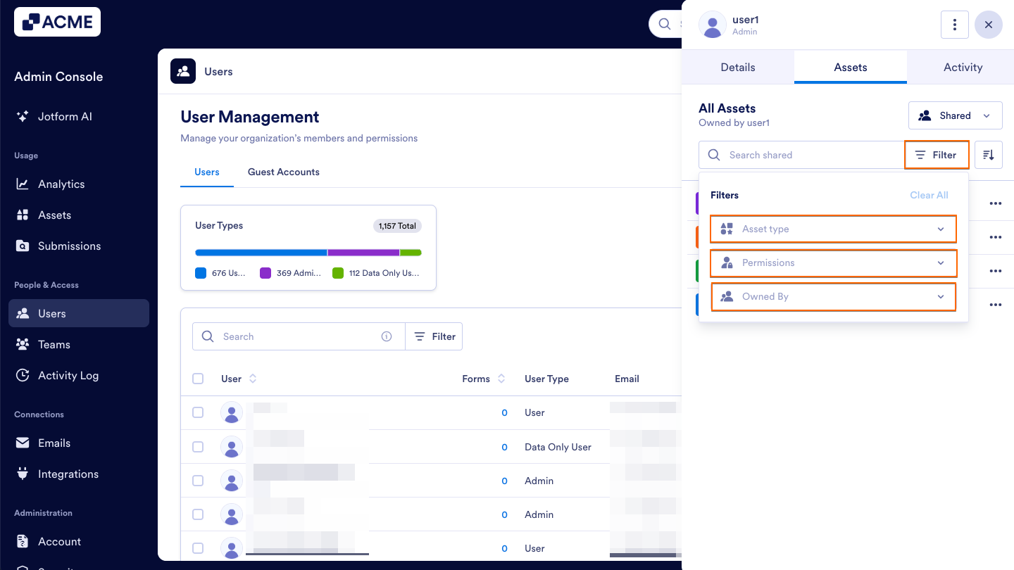How to View and Manage Shared Assets in Your Organization from the Admin Console Image-31
