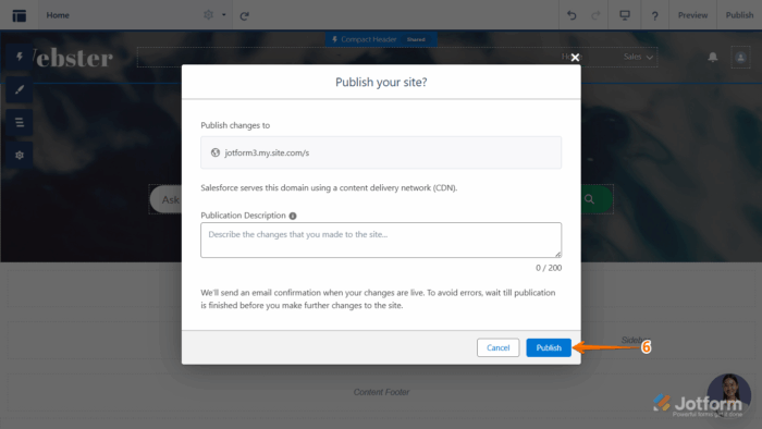 How to Add the Jotform AI Chatbot to Your Salesforce Experience Cloud Site