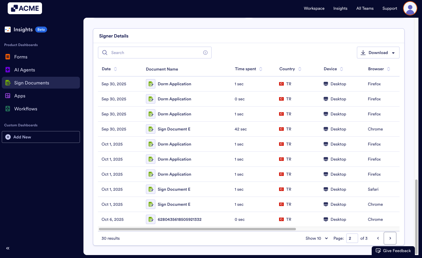 How to View Sign Documents Audience Metrics in Insights? Image-6