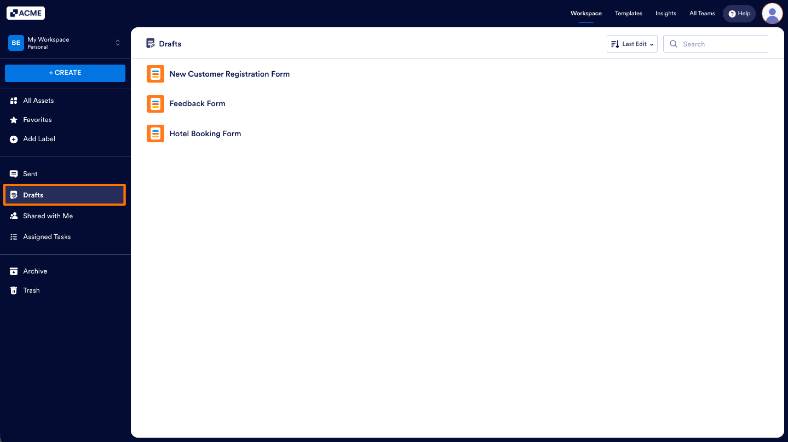 How to View and Continue Saved Form Drafts in Your Workspace Image-2