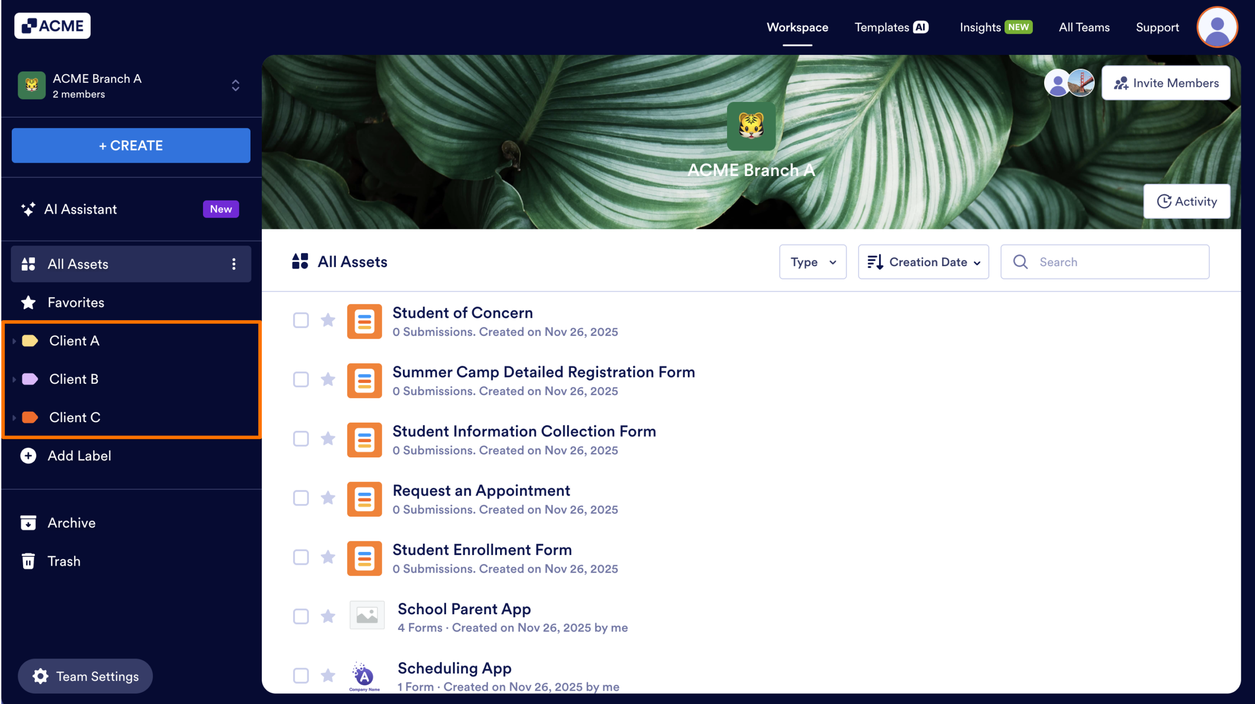 How to Organize Assets in Team Workspace Image-2