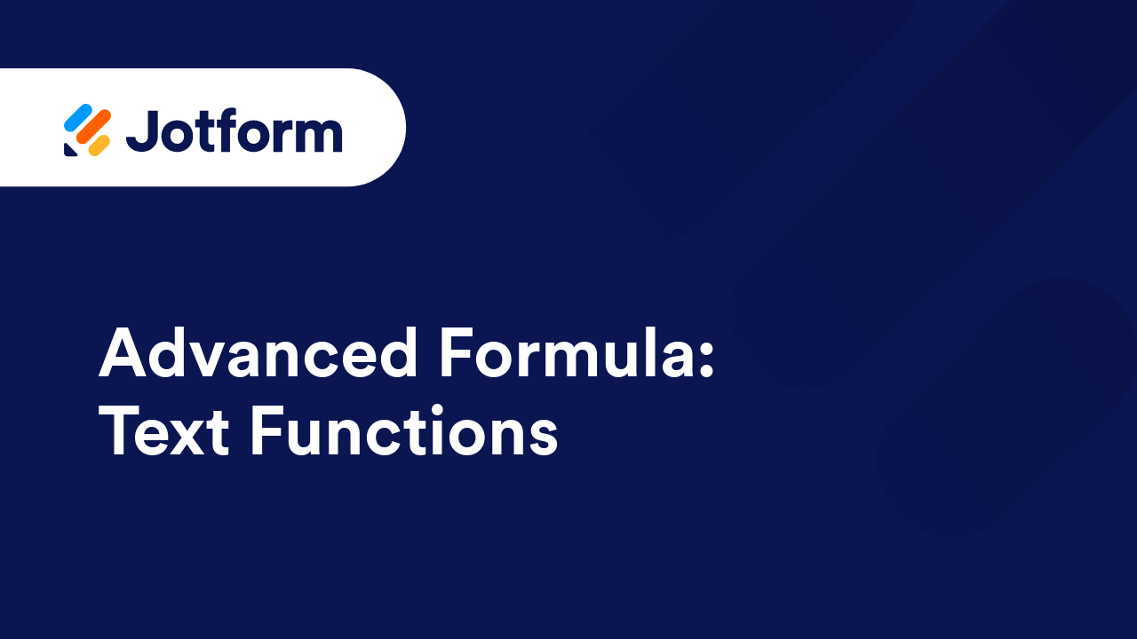 Jotform Tables