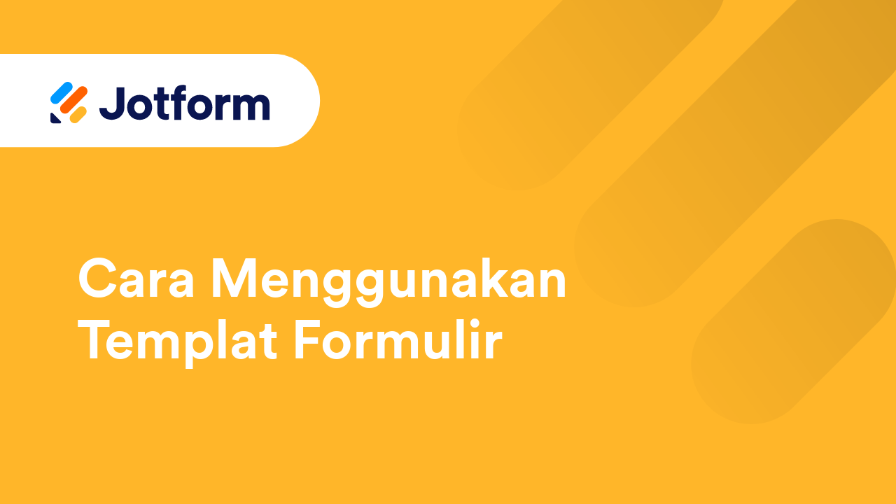 Mulai dengan Jotform