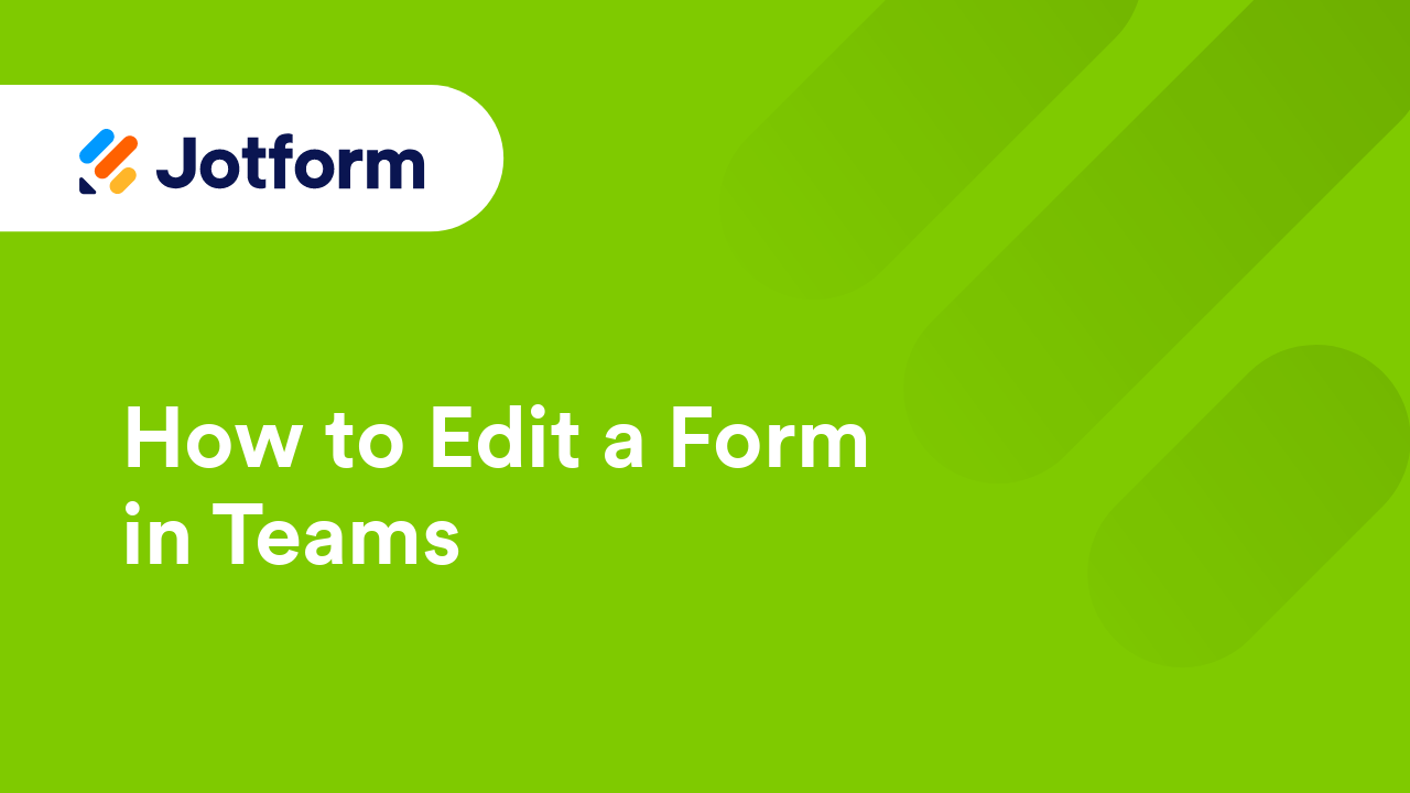 Jotform Teams