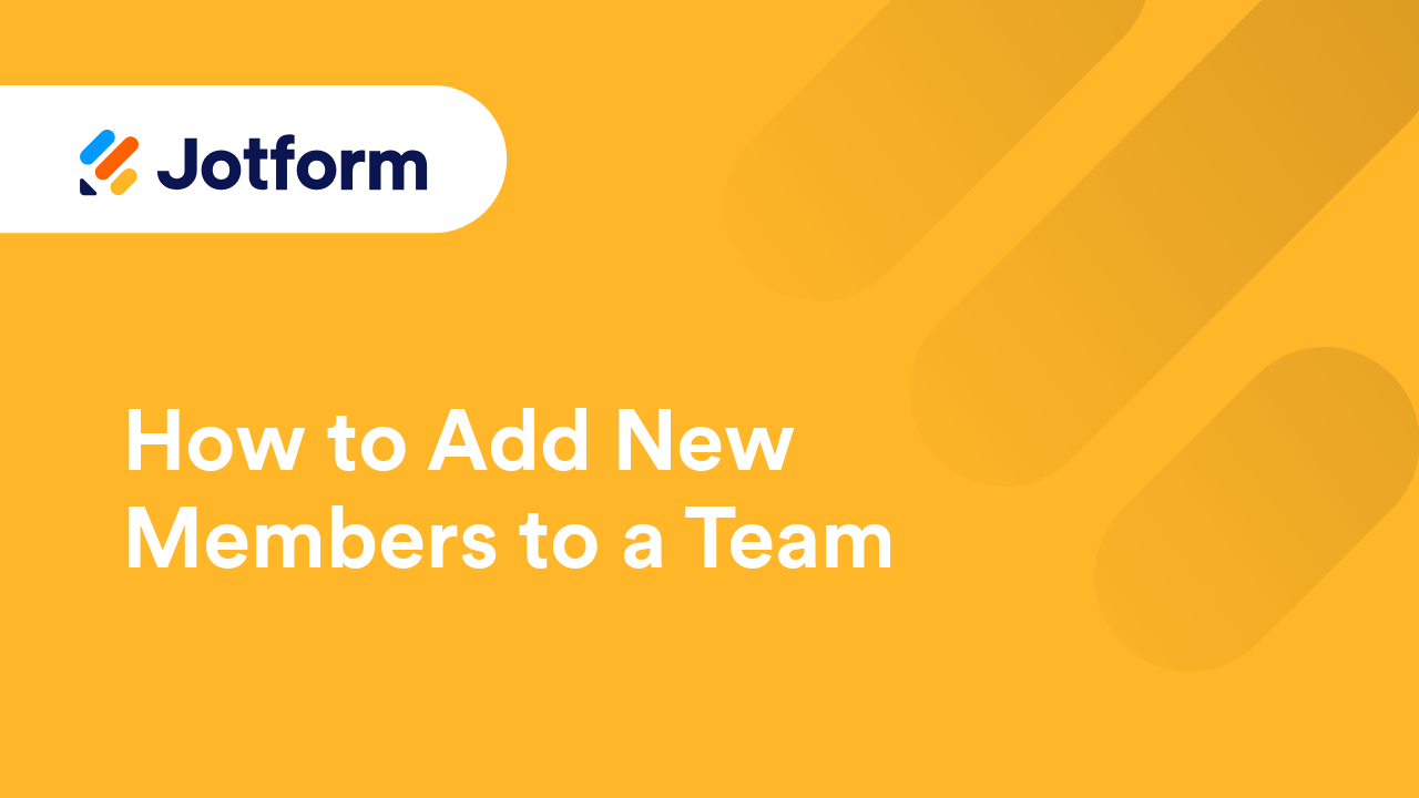 Jotform Teams