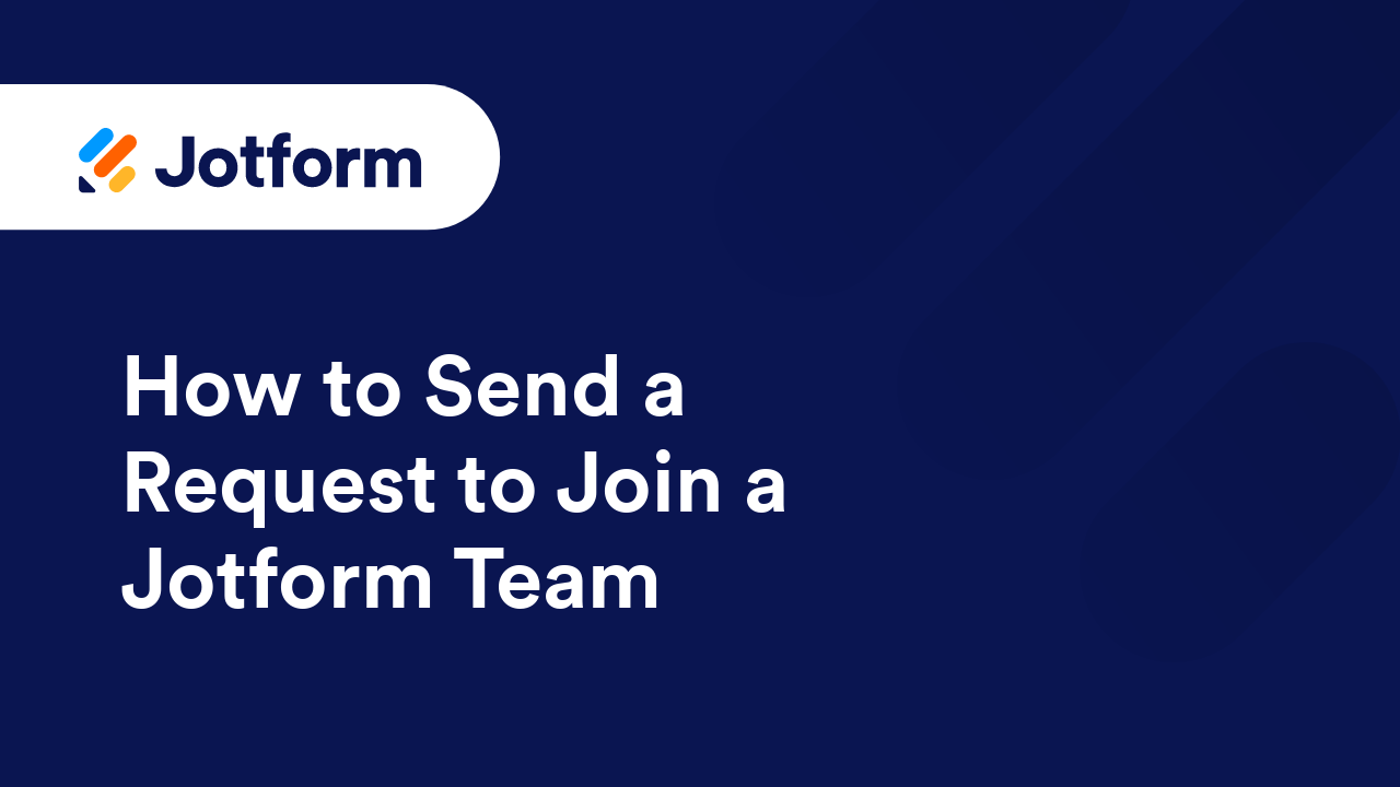 Jotform Teams