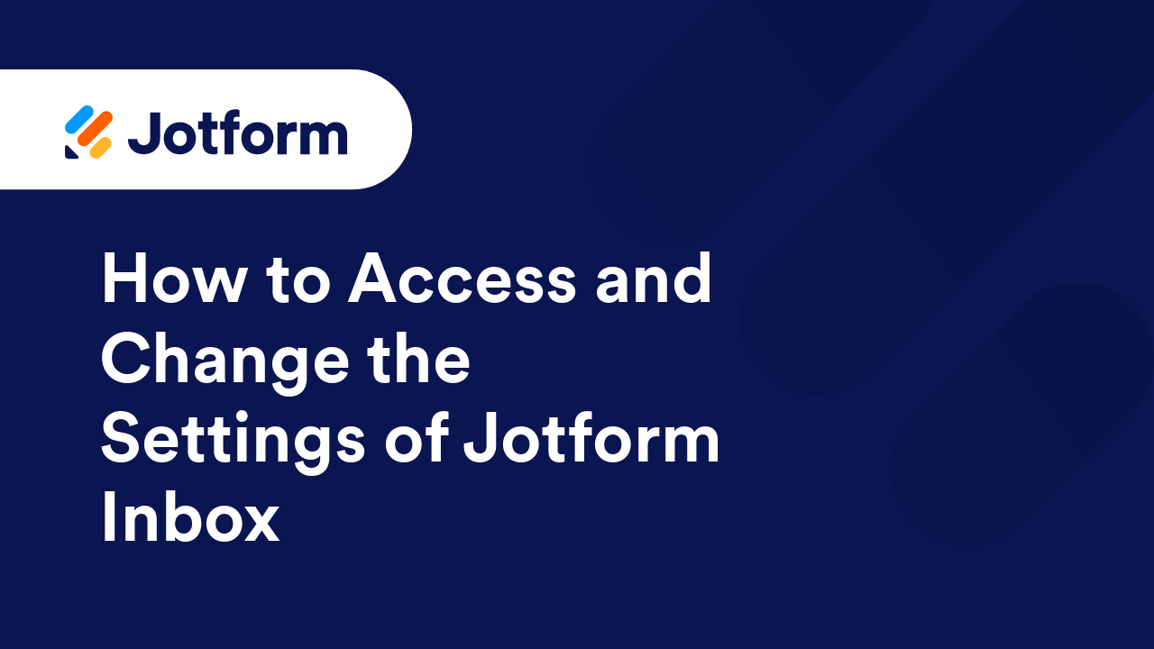Jotform Inbox