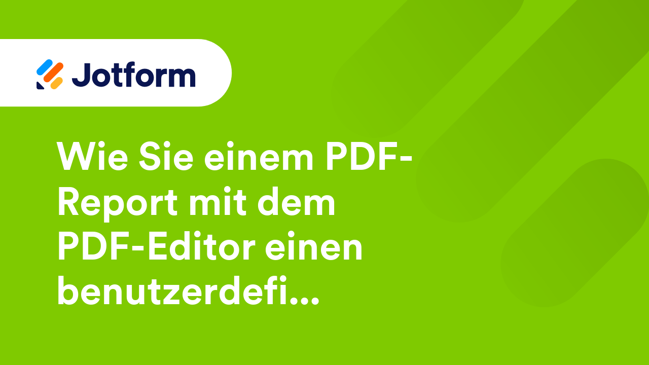 Erstellen Sie ganz automatisch ausgefeilte PDFs
