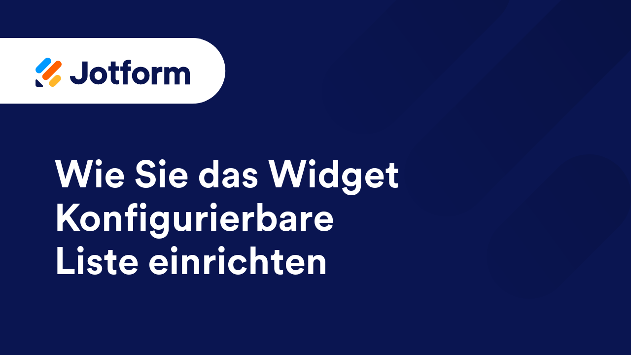 Jotform Widgets