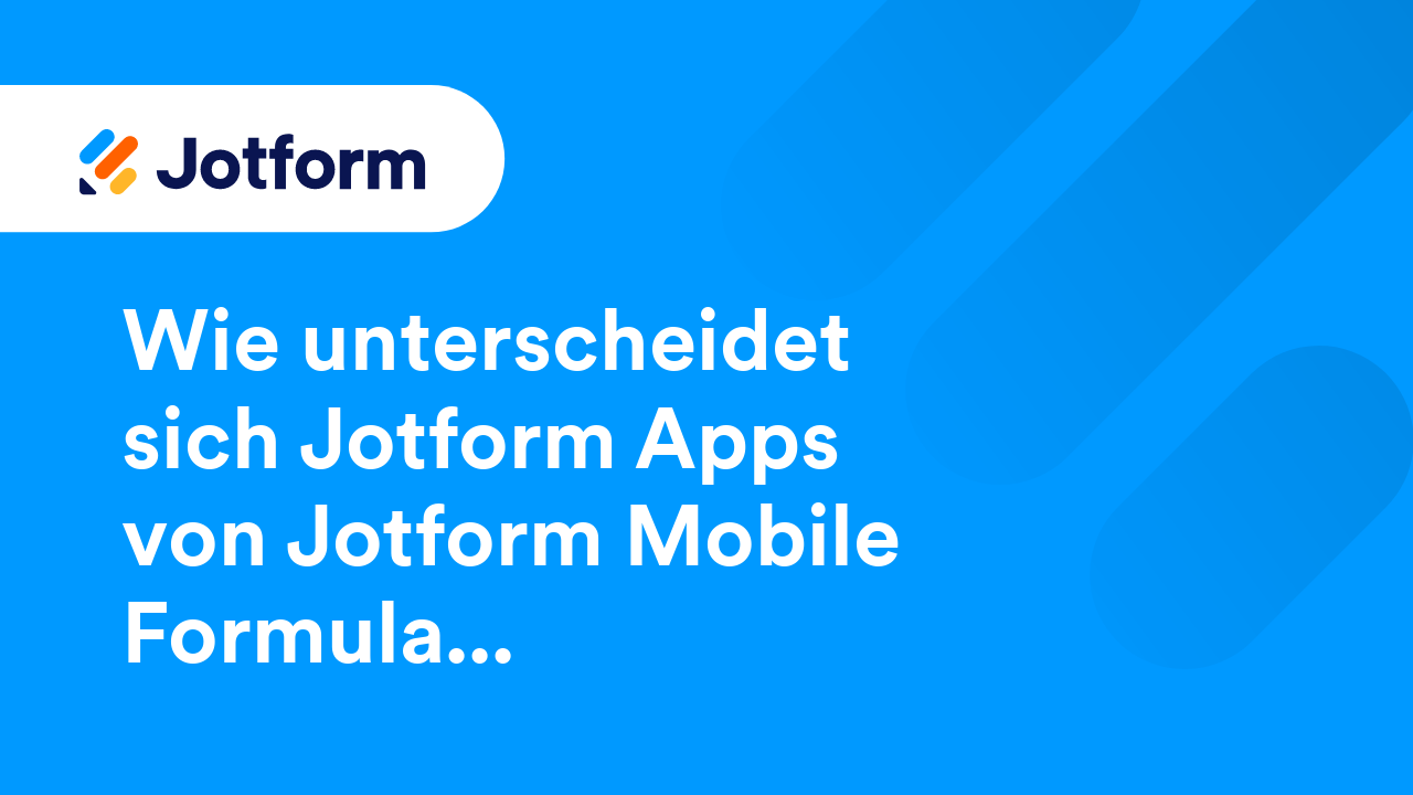 Jotform Apps