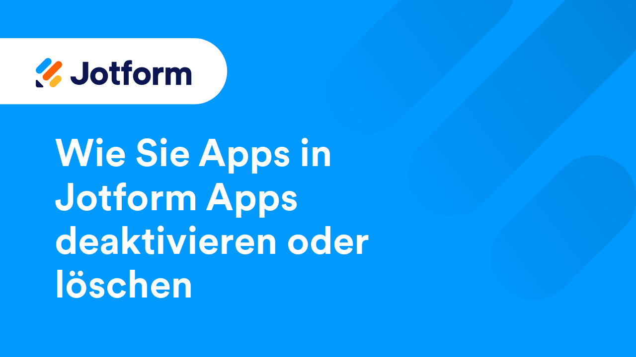 Jotform Apps