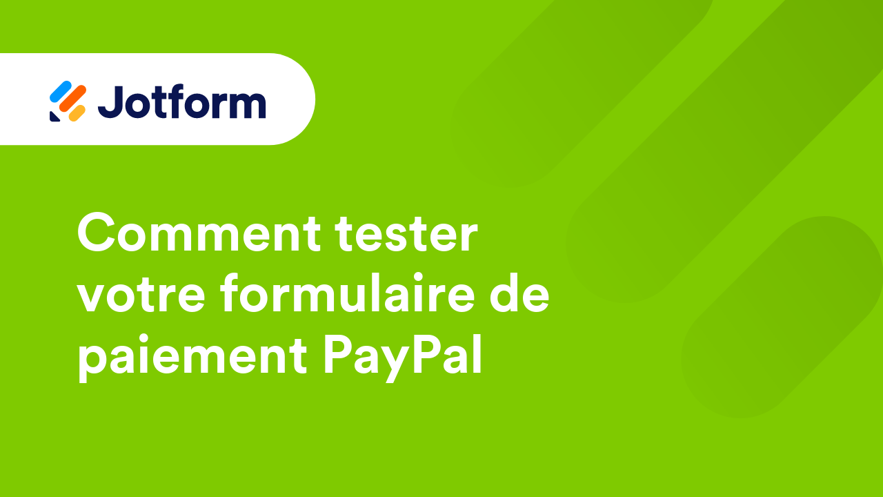 Formulaires de paiement