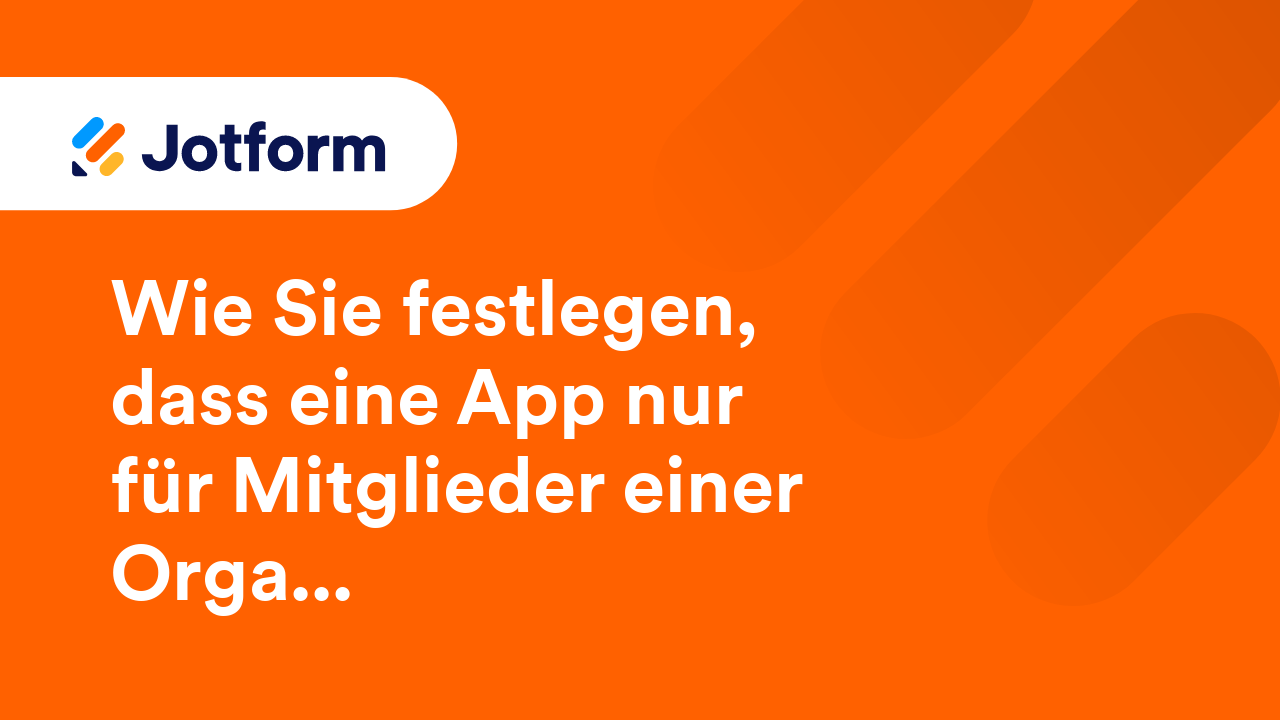 Jotform Apps