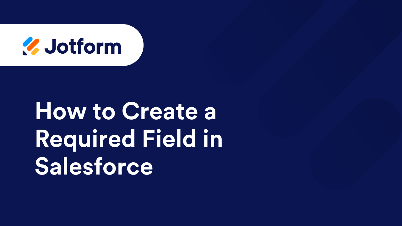 Jotform for Salesforce