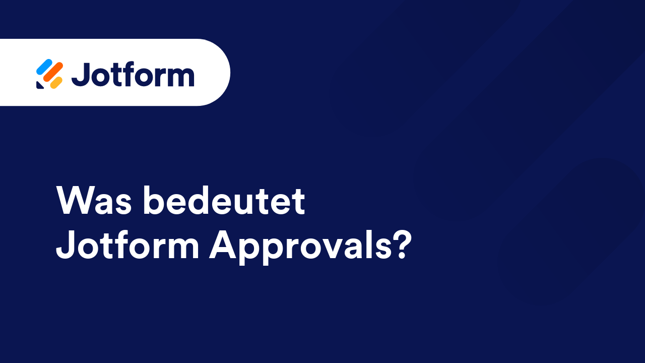 Jotform Approvals