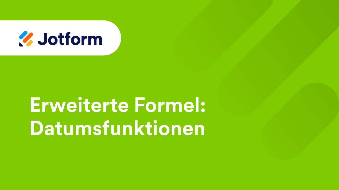Jotform Tabellen