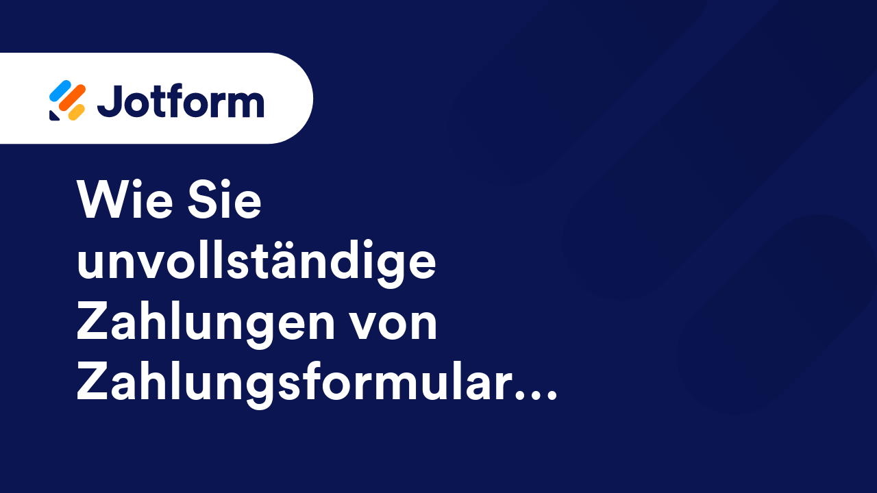 Jotform Tabellen