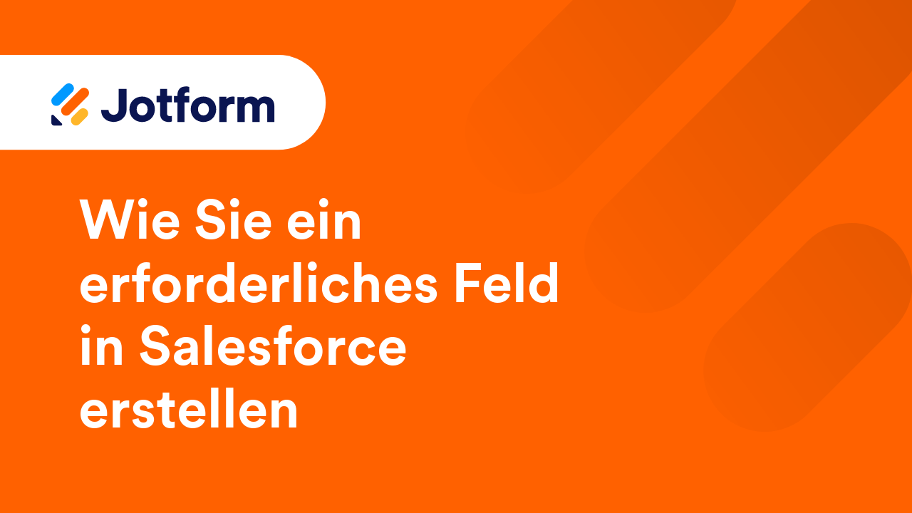 Jotform für Salesforce