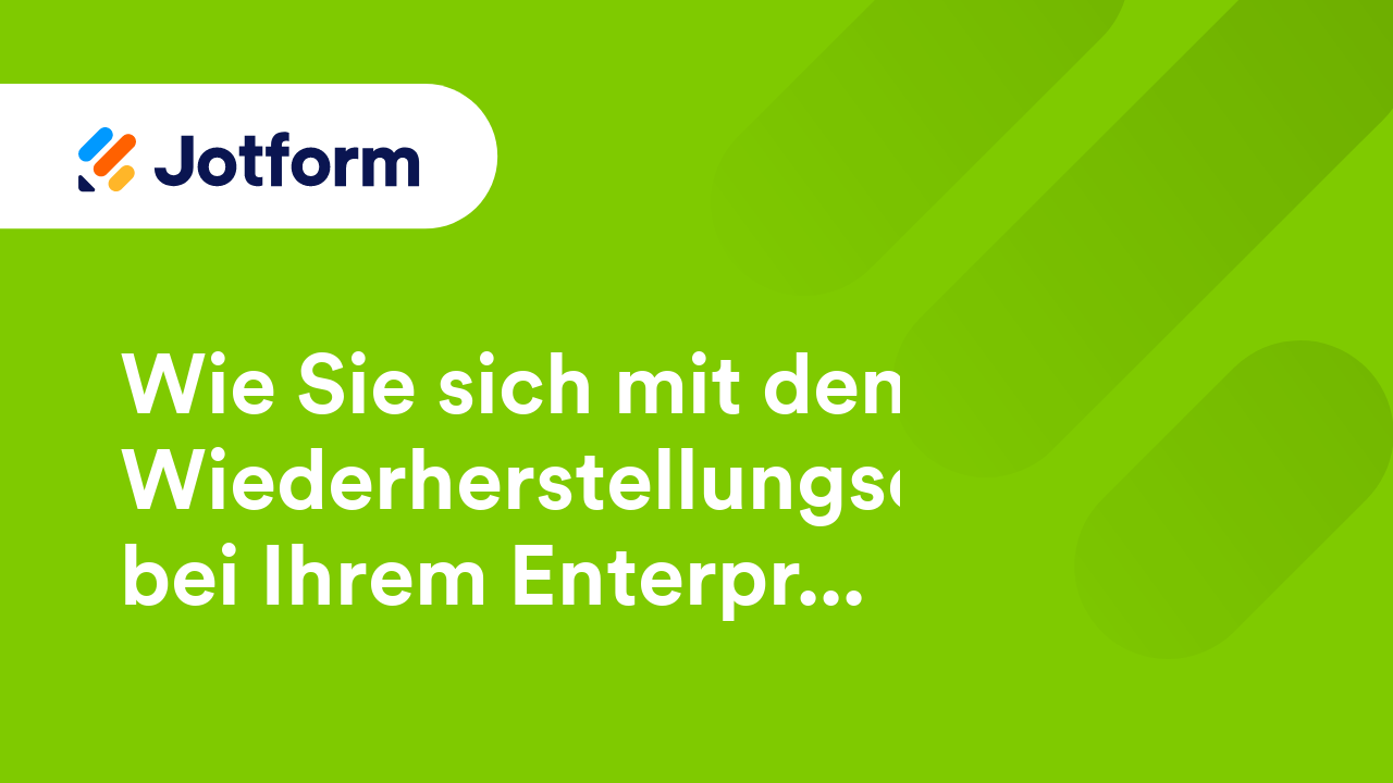 Jotform Enterprise