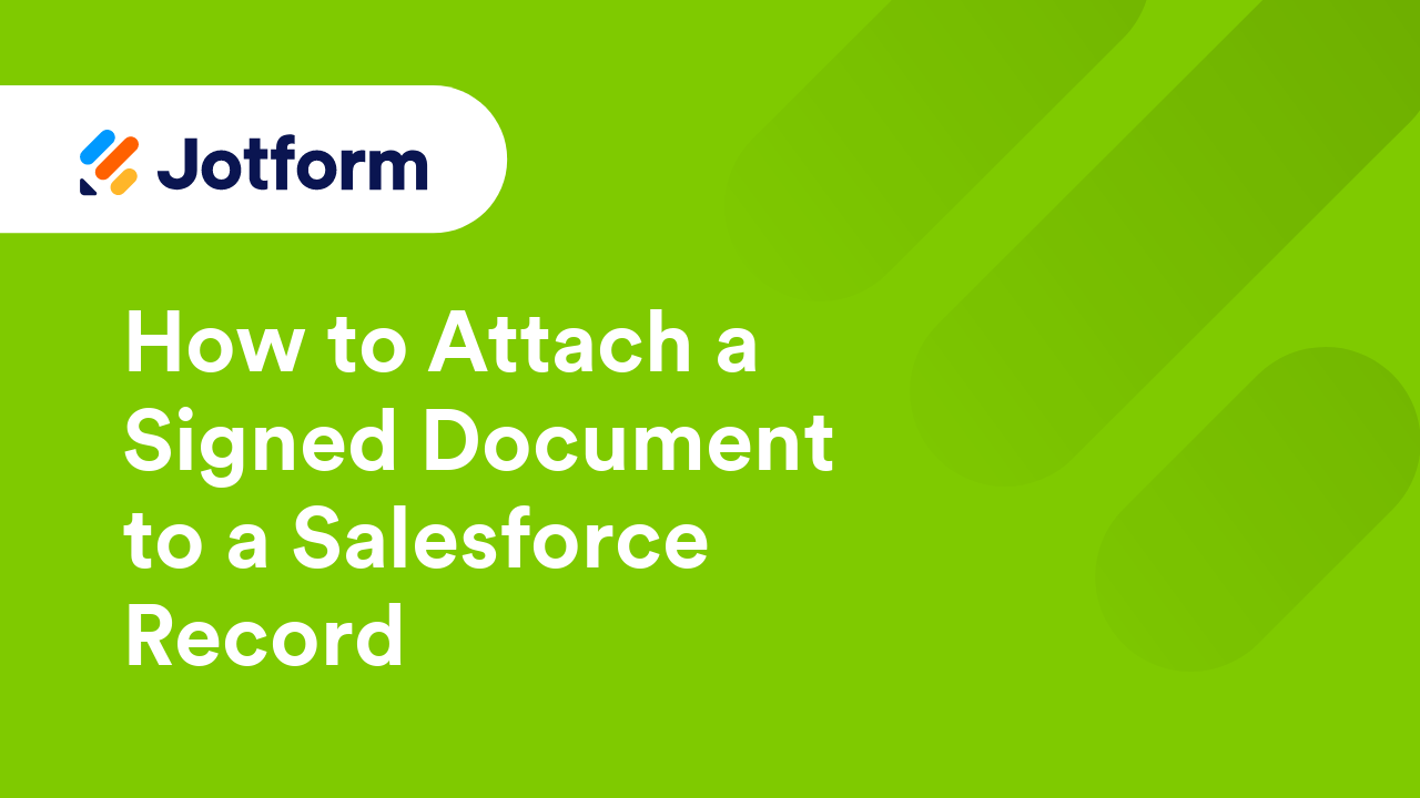Jotform for Salesforce