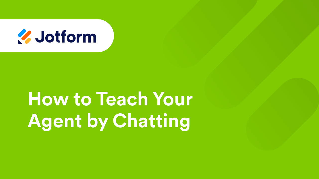 Jotform AI Agents