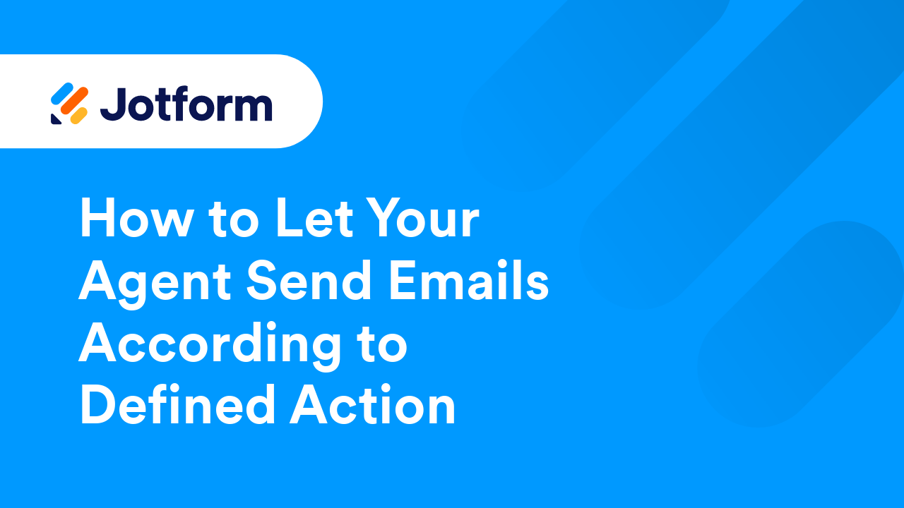 Jotform AI Agents