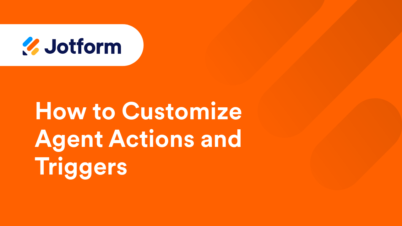 Jotform AI Agents