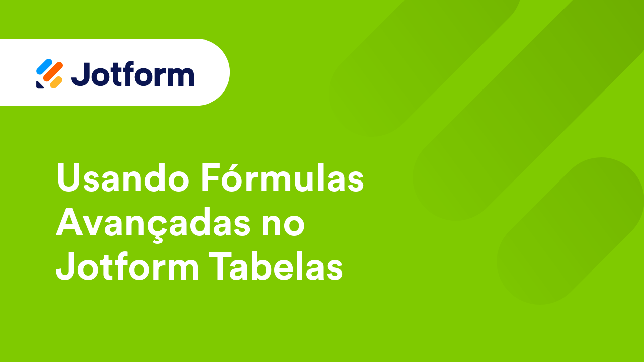 Jotform Tabelas
