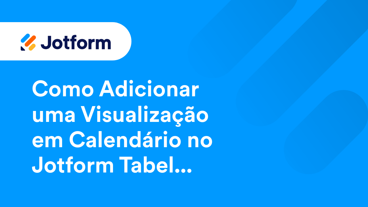 Jotform Tabelas