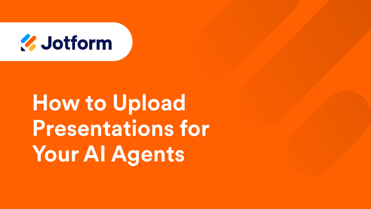 Jotform AI Agents