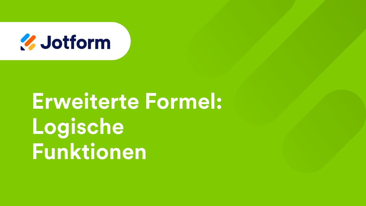 Jotform Tabellen
