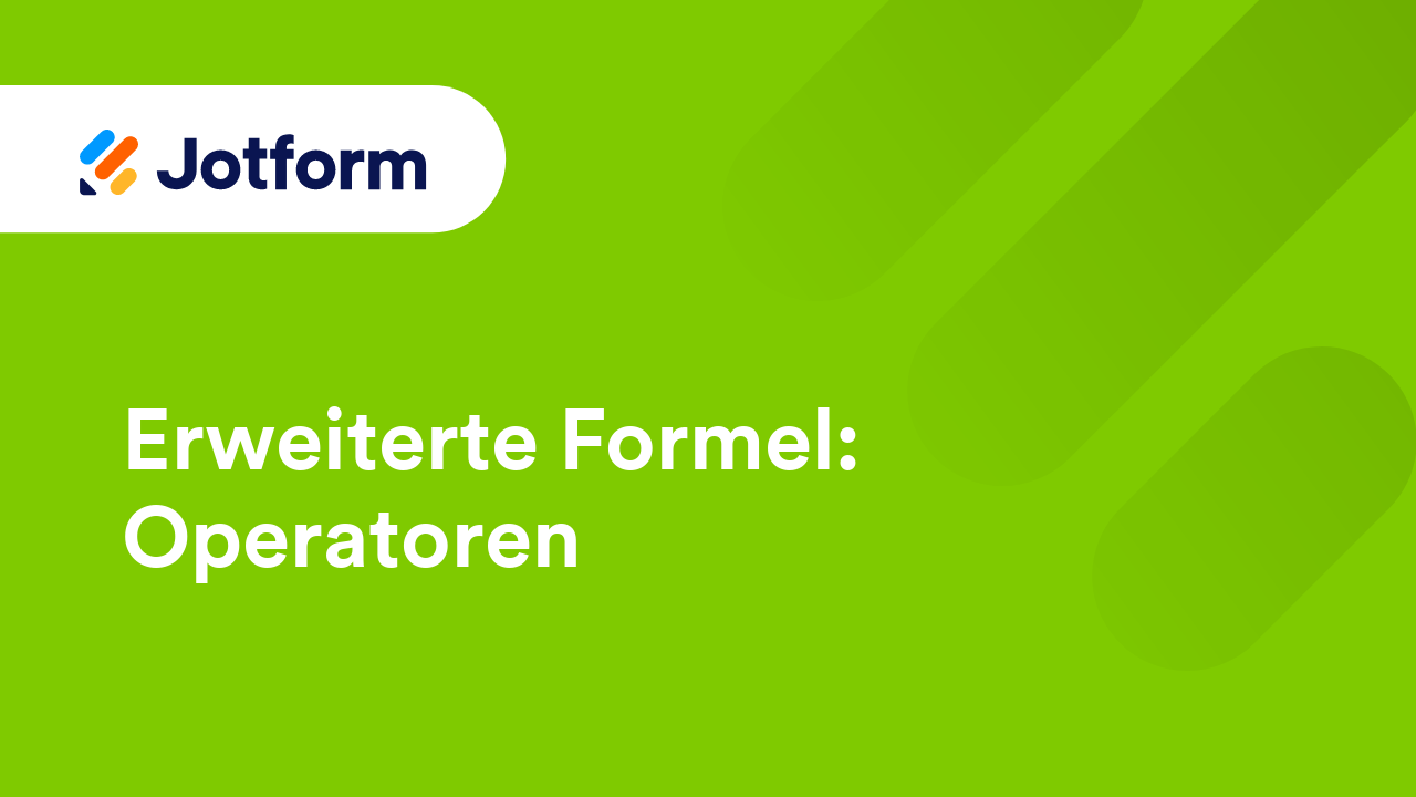 Jotform Tabellen