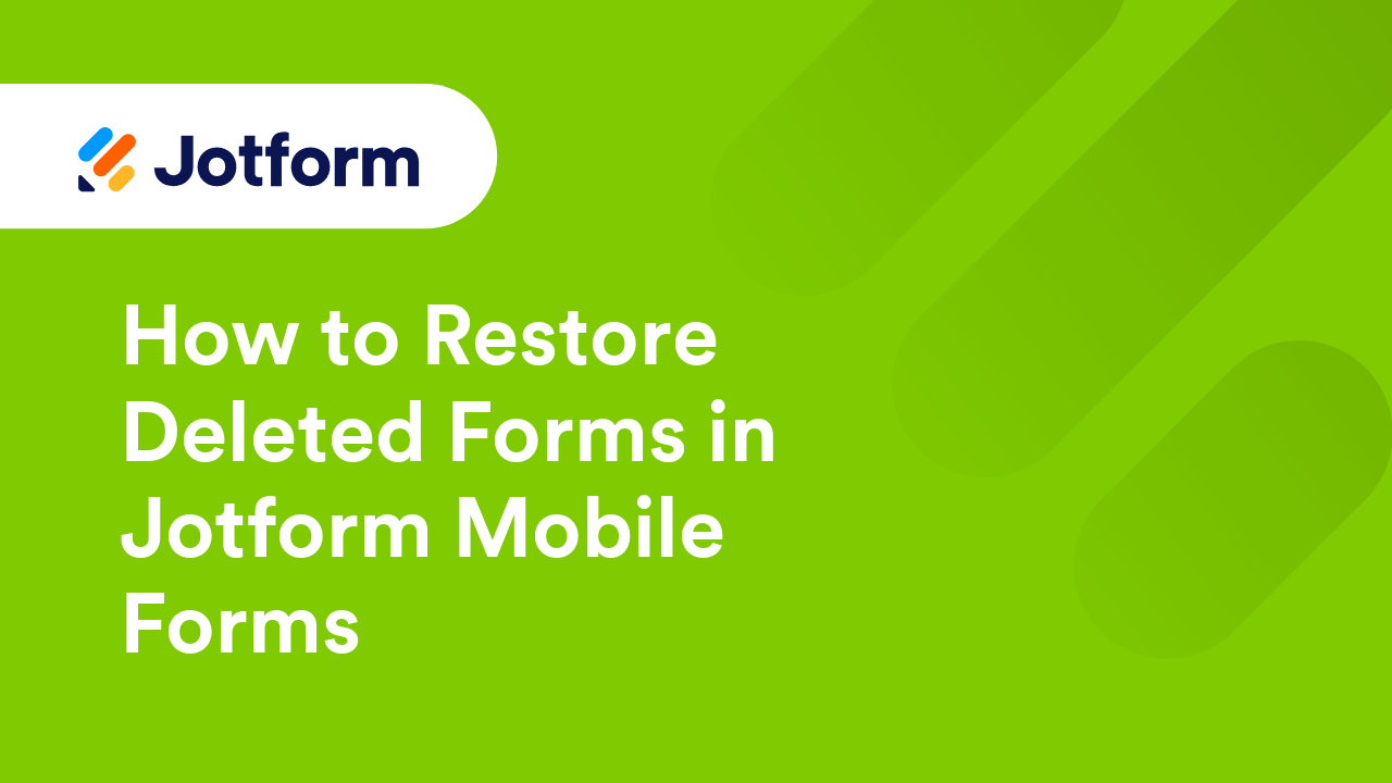 Mobile Forms