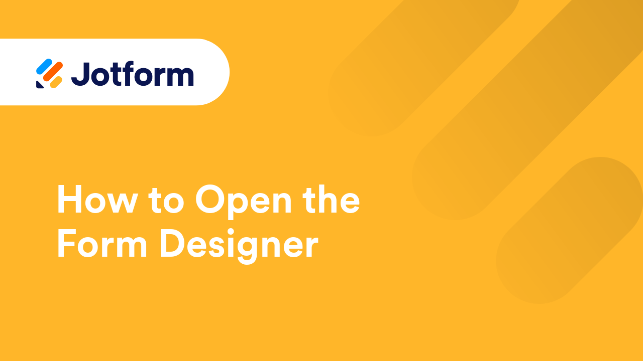 Getting Started with Jotform