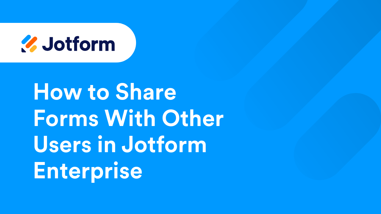 Jotform Enterprise