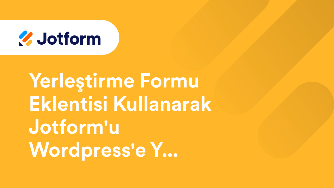 Formları Paylaşma