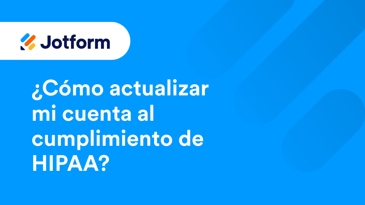 Formularios Compatibles con HIPAA