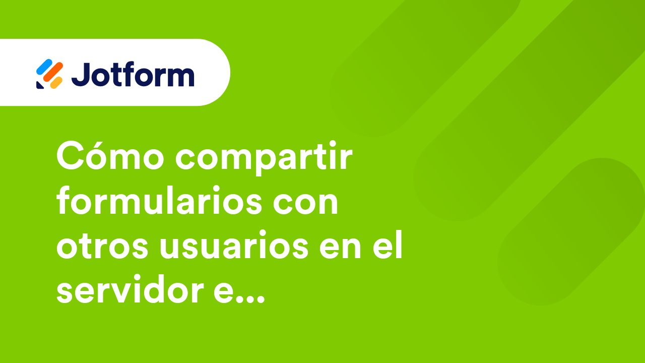 Comparta Formularios